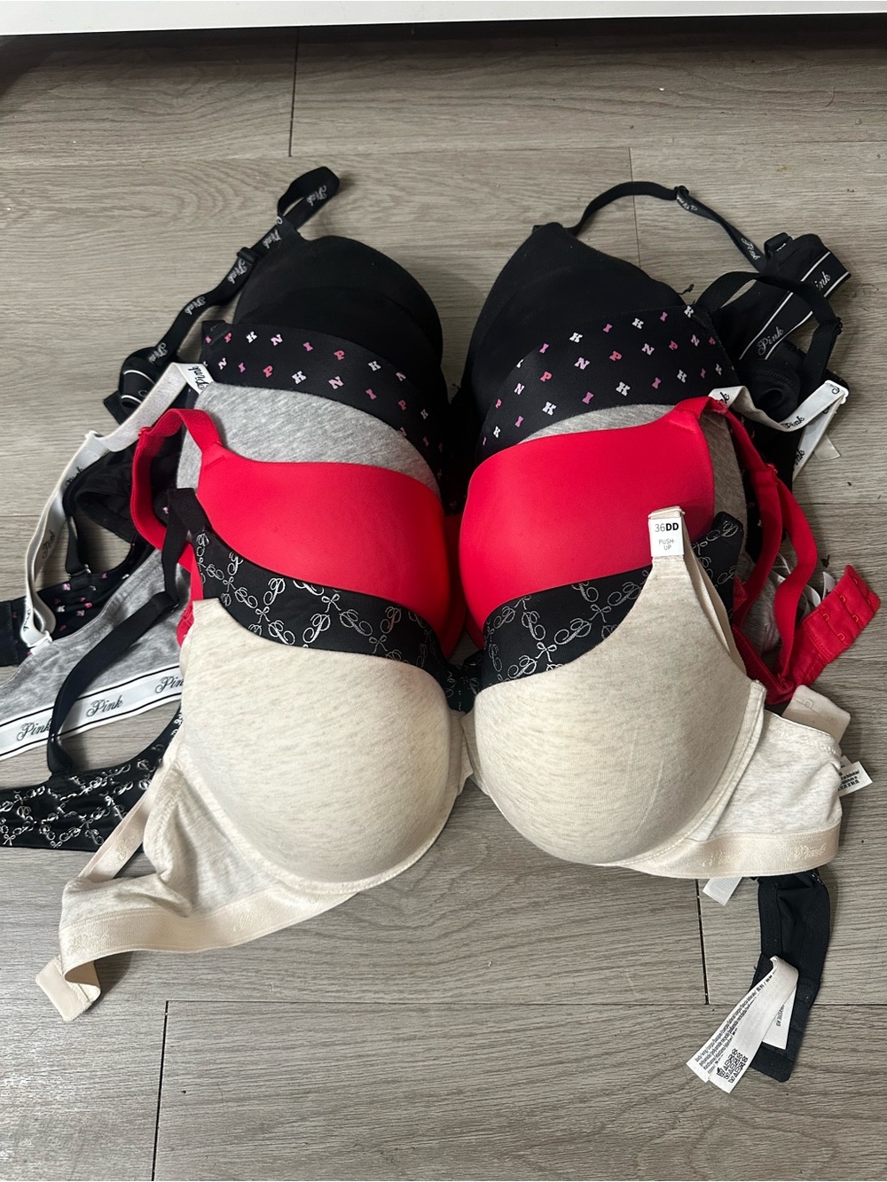 Pink Push Bra Bundle-36 DD
